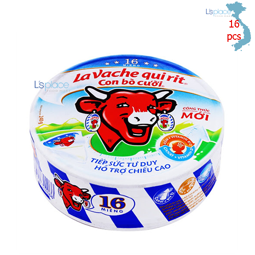 Phô mai Con bò cười 16 miếng (32 Hộp/T)