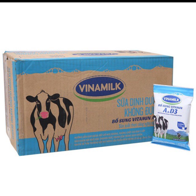 Sữa tươi bịch Vinamilk 220ml