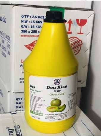 Siro dưa lưới Dou Xian 2.5kg (6 Cal/T)