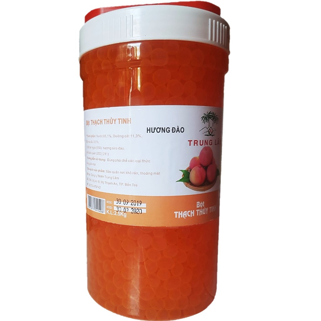 Thạch thủy tinh Trung Lâm 2.5kg