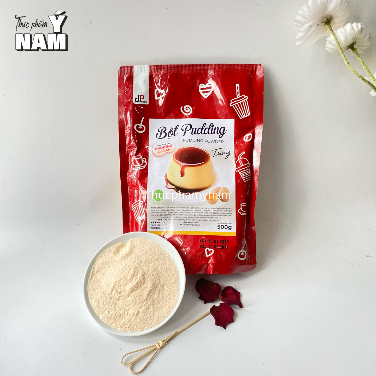 Bột pudding trứng DPFood 500g