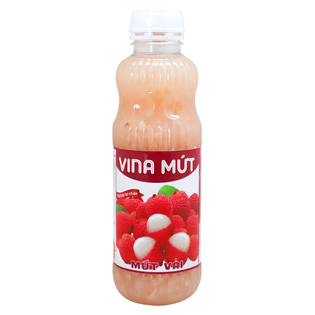 Sinh tố VẢI Vina Mứt 1L (12 Chai/T)