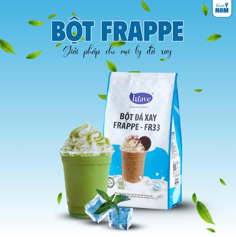 Bột Frappe base đá xay FR33 Luave 1kg (10 Bich/T)