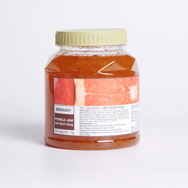 Mứt bưởi Boduo 1kg