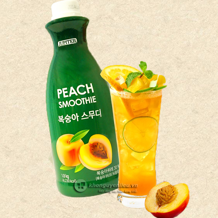 Sinh tố đào Jupiter 1.8kg