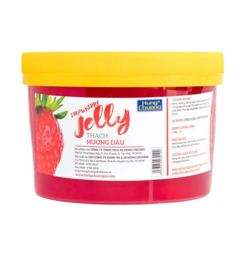 Thạch jelly dâu Hùng Chương 2.2kg