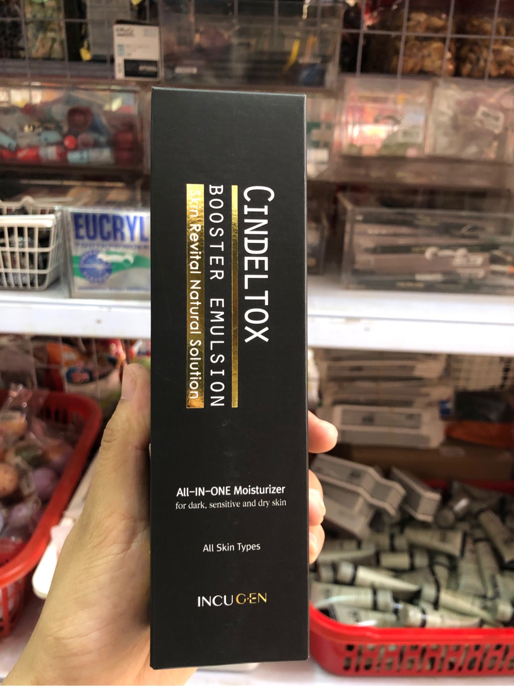 Nhũ Tương Dưỡng Trắng Da Cindel Tox Booster Emulsion 120ml