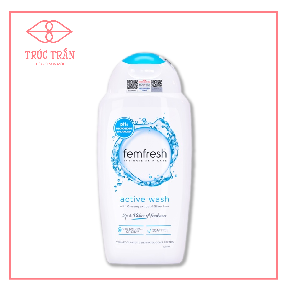 Dung Dịch Vệ Sinh Femfesh Xanh