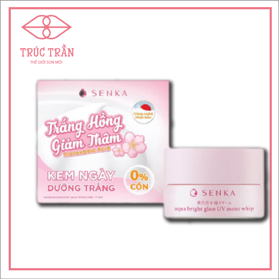 Kem Dưỡng Trắng Da Senka Ban Ngày