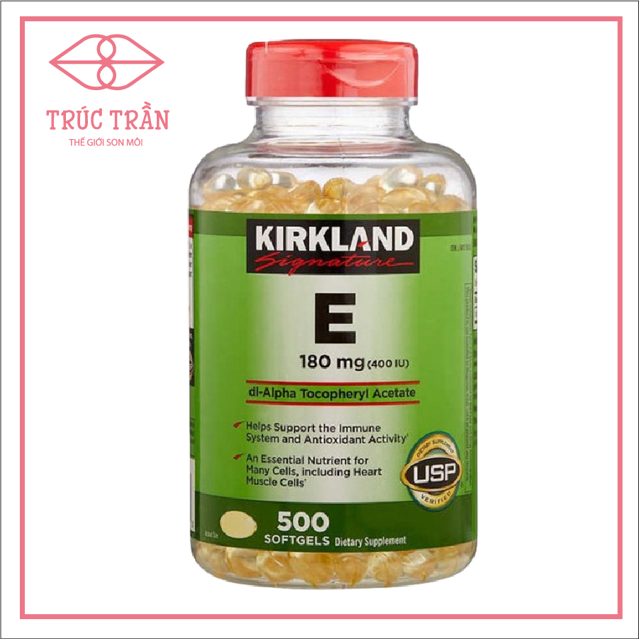 Viên uống vitamin E Mỹ