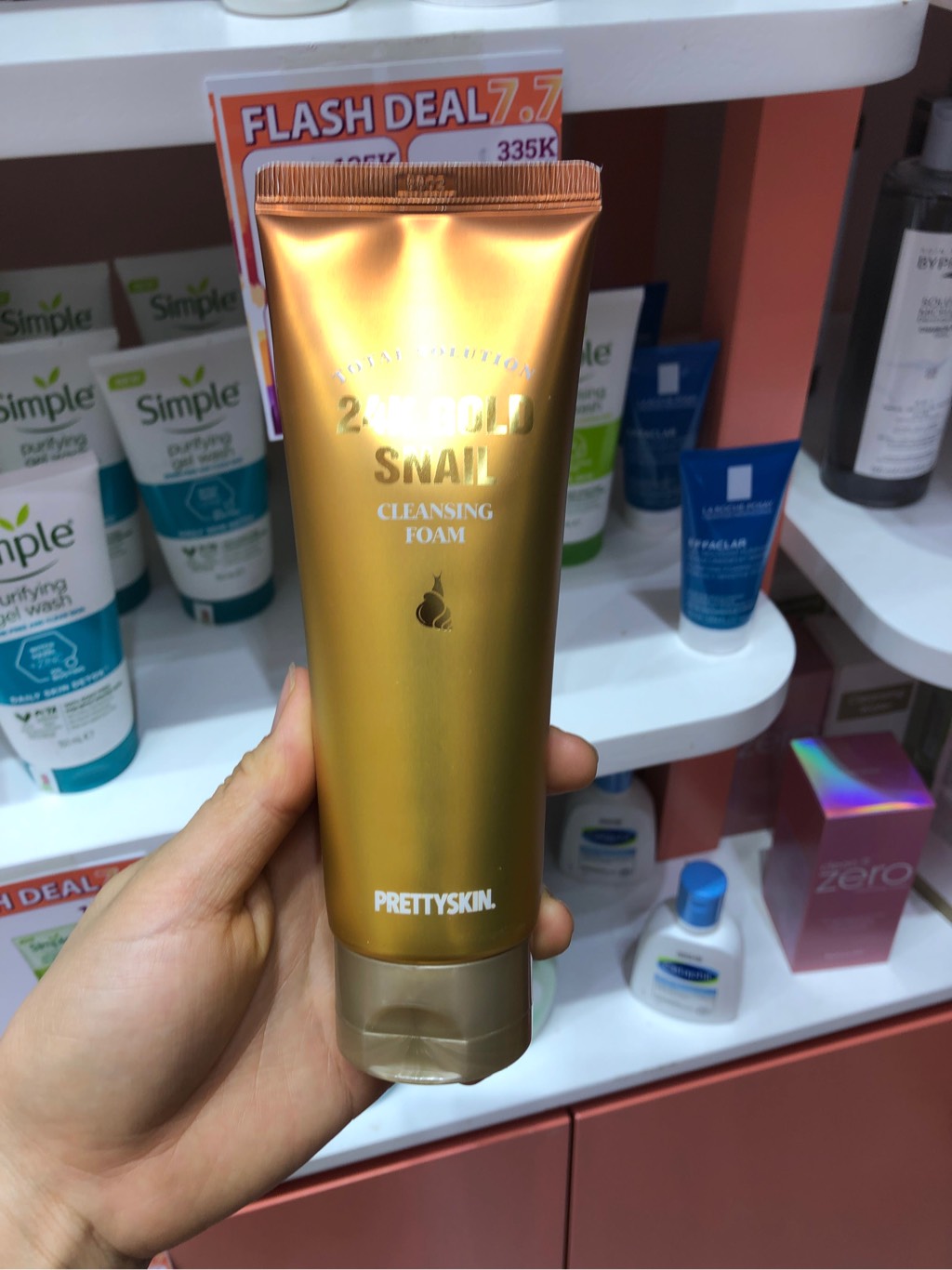 SỮA RỬA MẶT ỐC SÊN 24K PRETTSKIN
