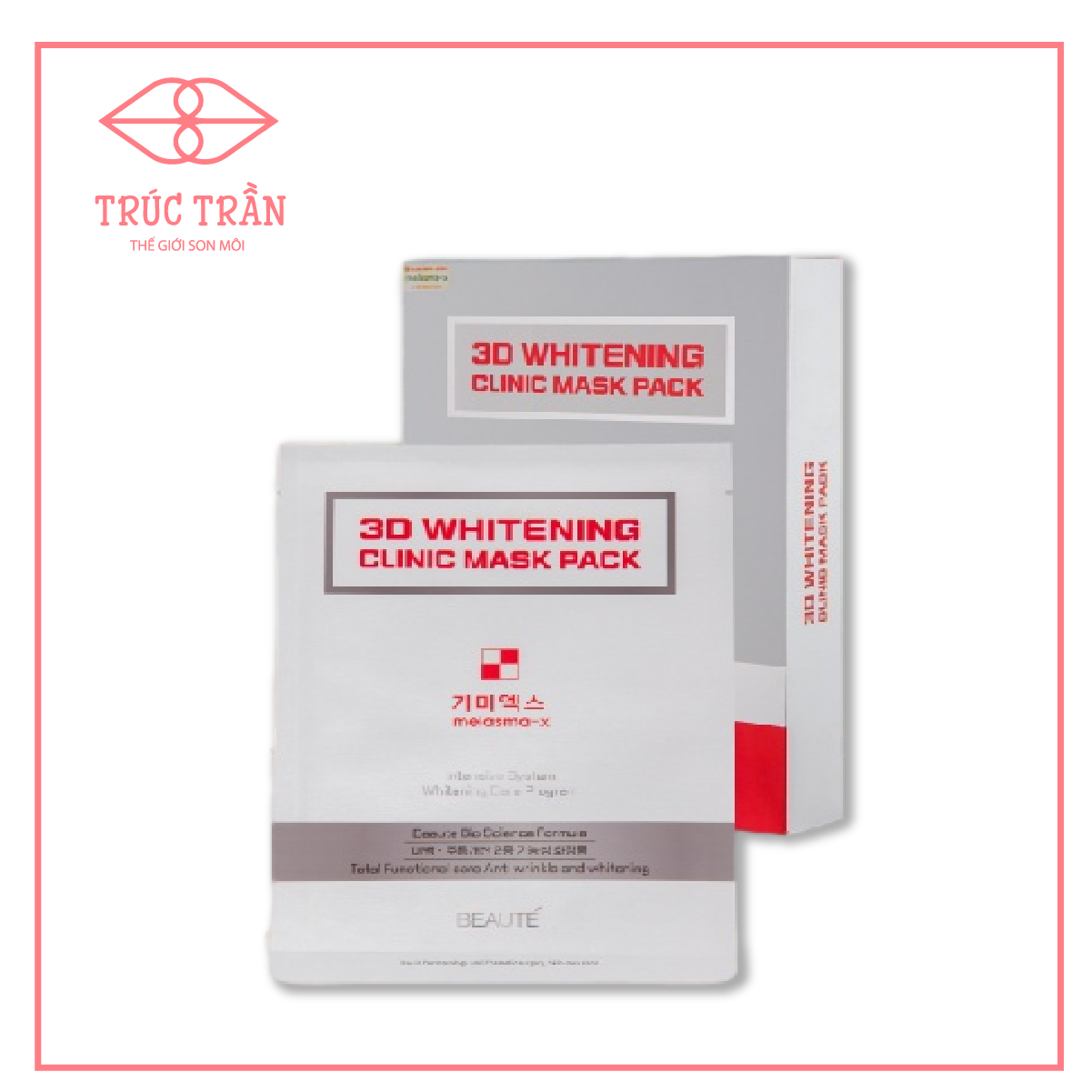 MẶT NẠ DƯỠNG TRẮNG MELASMA-X 3D