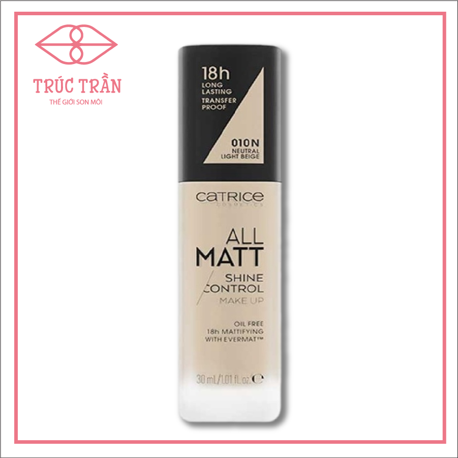 Kem Nền CATRICE Shine Control 18h 010N