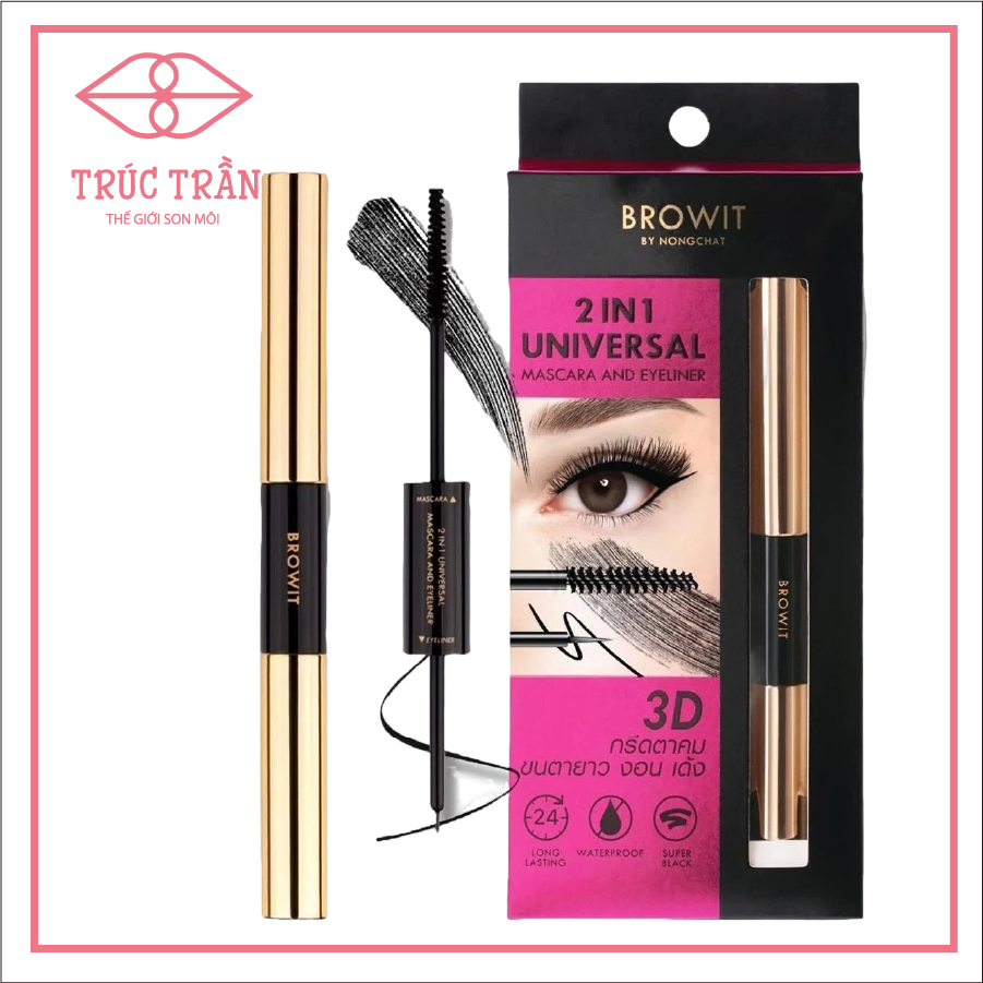 Chuốt Mi Browit 2in1 2 Đầu 1 Chuốt 1 Kẻ Mắt