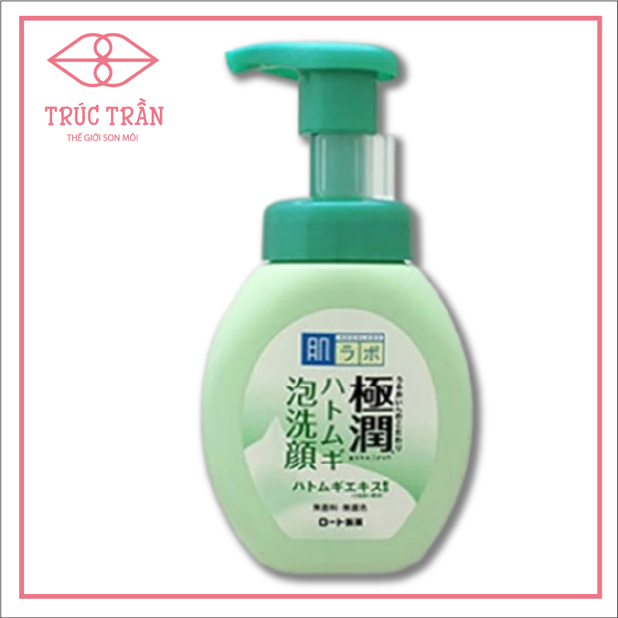 Sữa Rửa Mặt Tạo Bọt Hadalabo Xanh 160ml