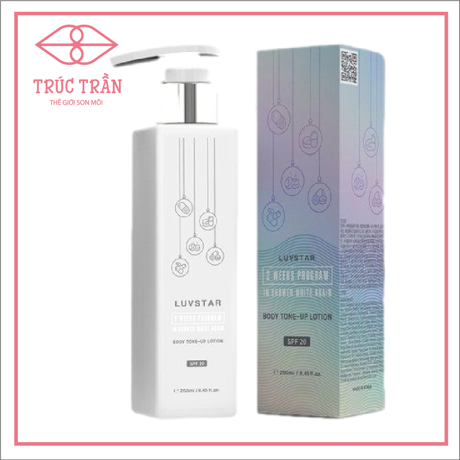 Kem dưỡng thể trắng da luvstar