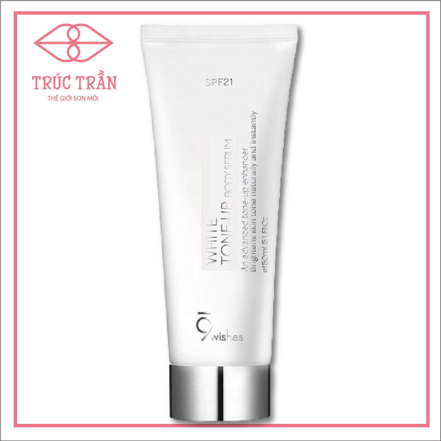 Kem Dưỡng Thể 9Wishes Nâng Tone, Sáng Da 150ml White Tone-up Body Serum