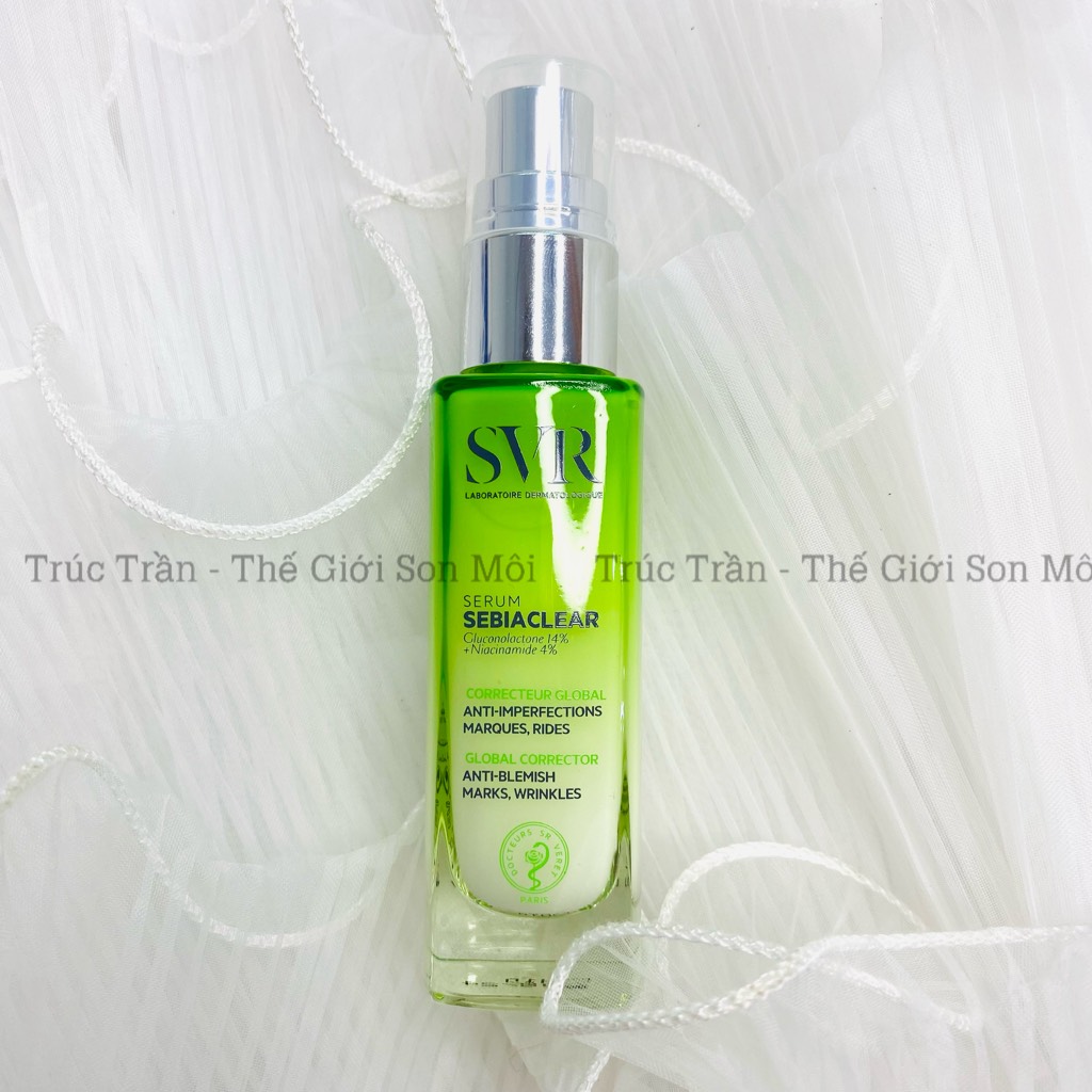 Tinh Chất Làm Giảm Mụn Mờ Thâm Sạm SVR Sebiaclear