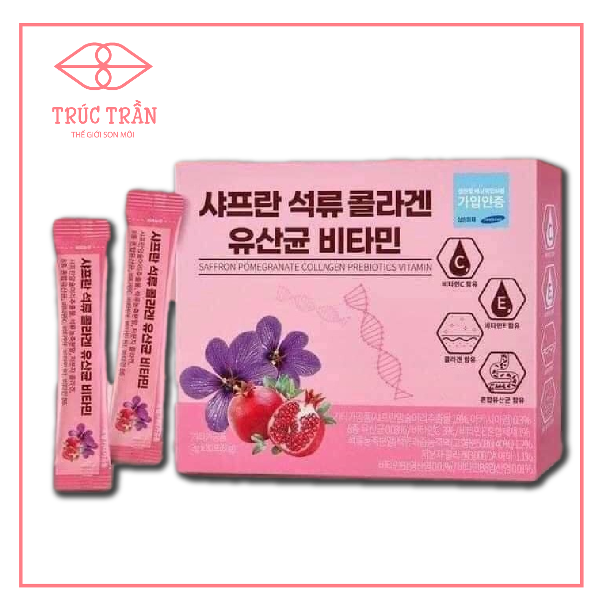Collagen Nhụy Hoa Nghệ Tây
