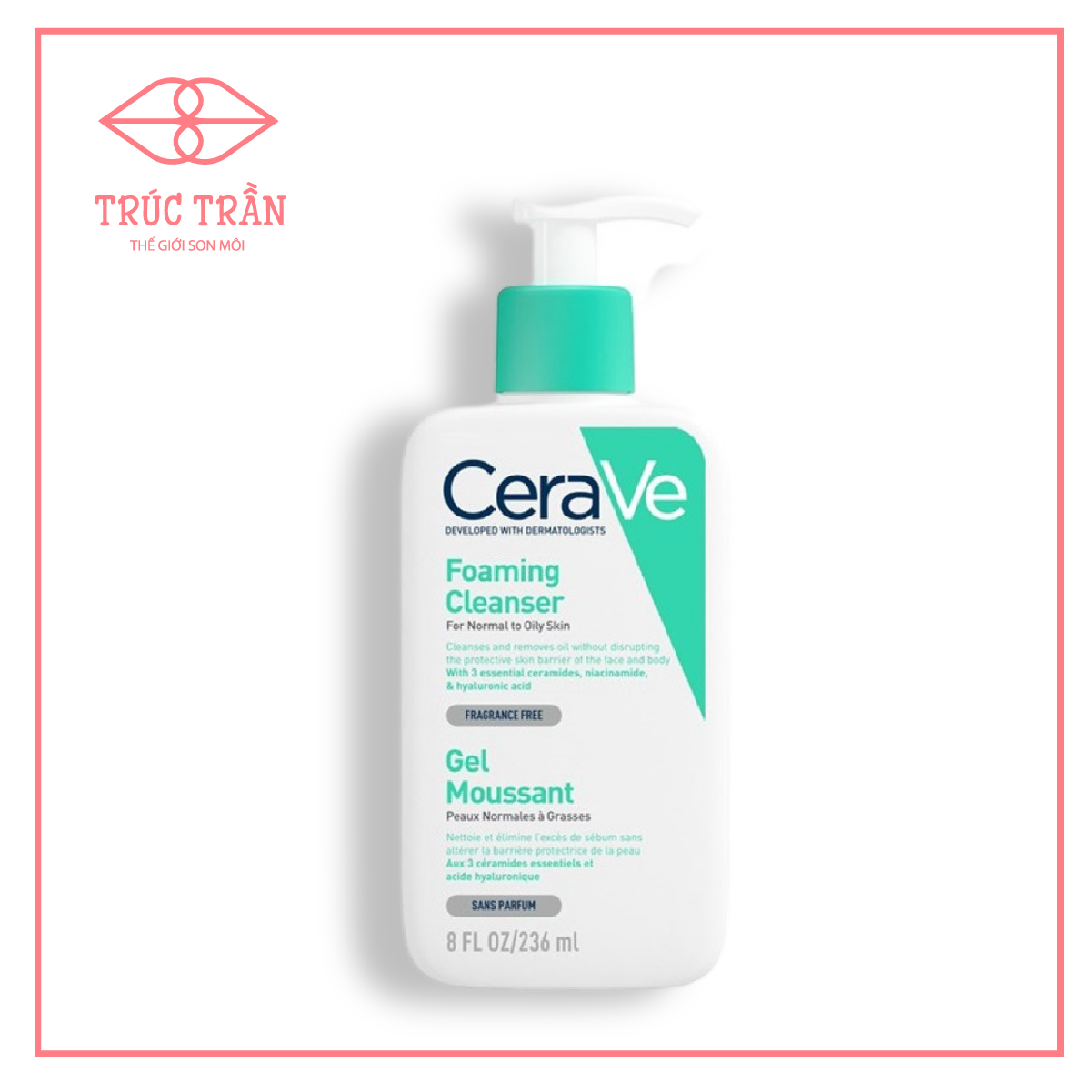 Sữa Rửa Mặt CeraVe Sạch Sâu Cho Da Dầu 236ml