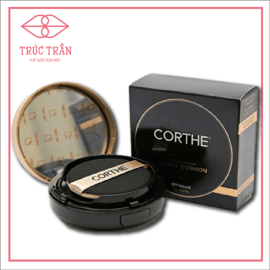 Phấn Nước Corthe Dermo Protection Revival Tone 21 15g