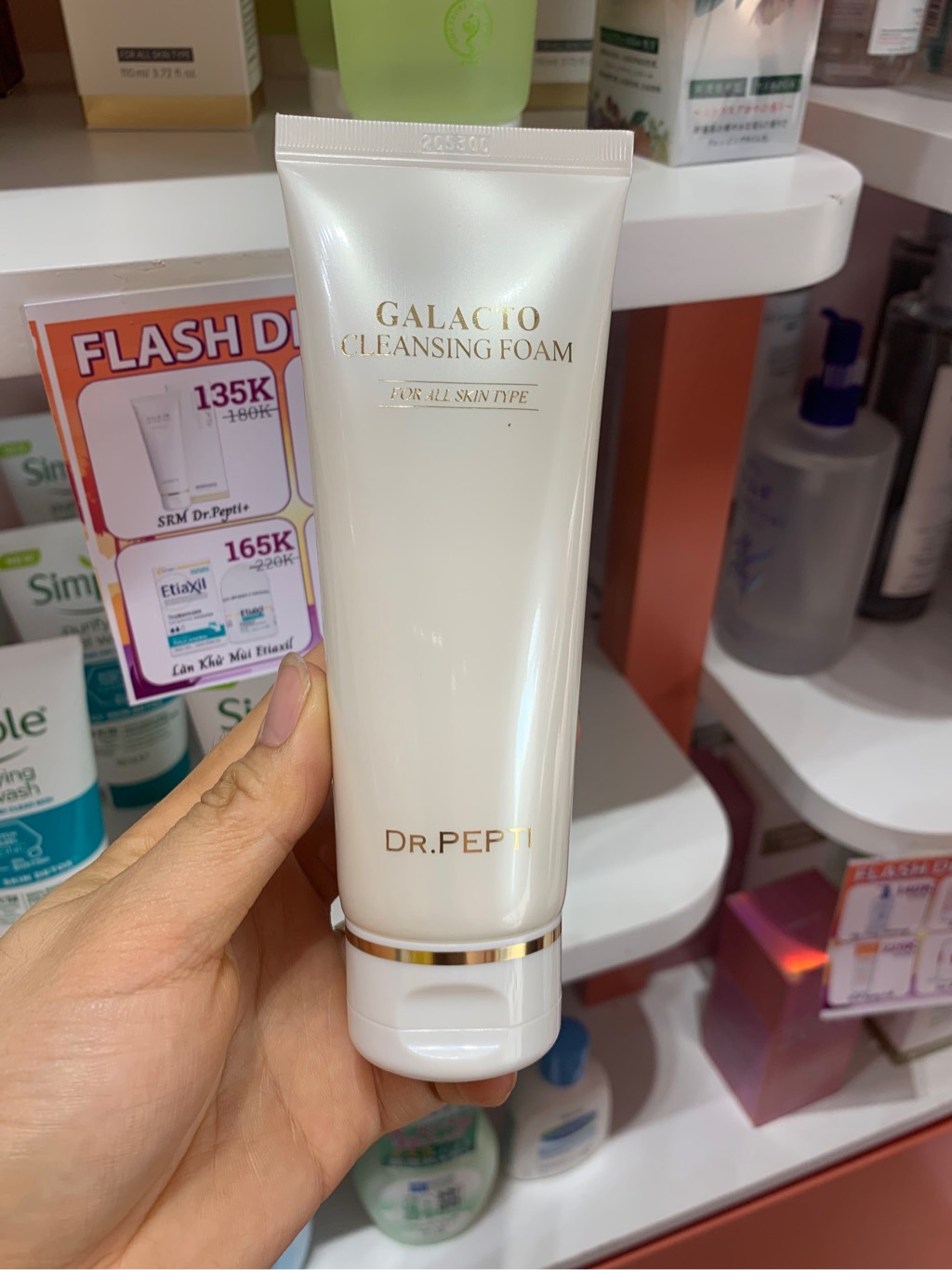 Sữa Rửa Mặt Dr.pepti Galacto 110ml