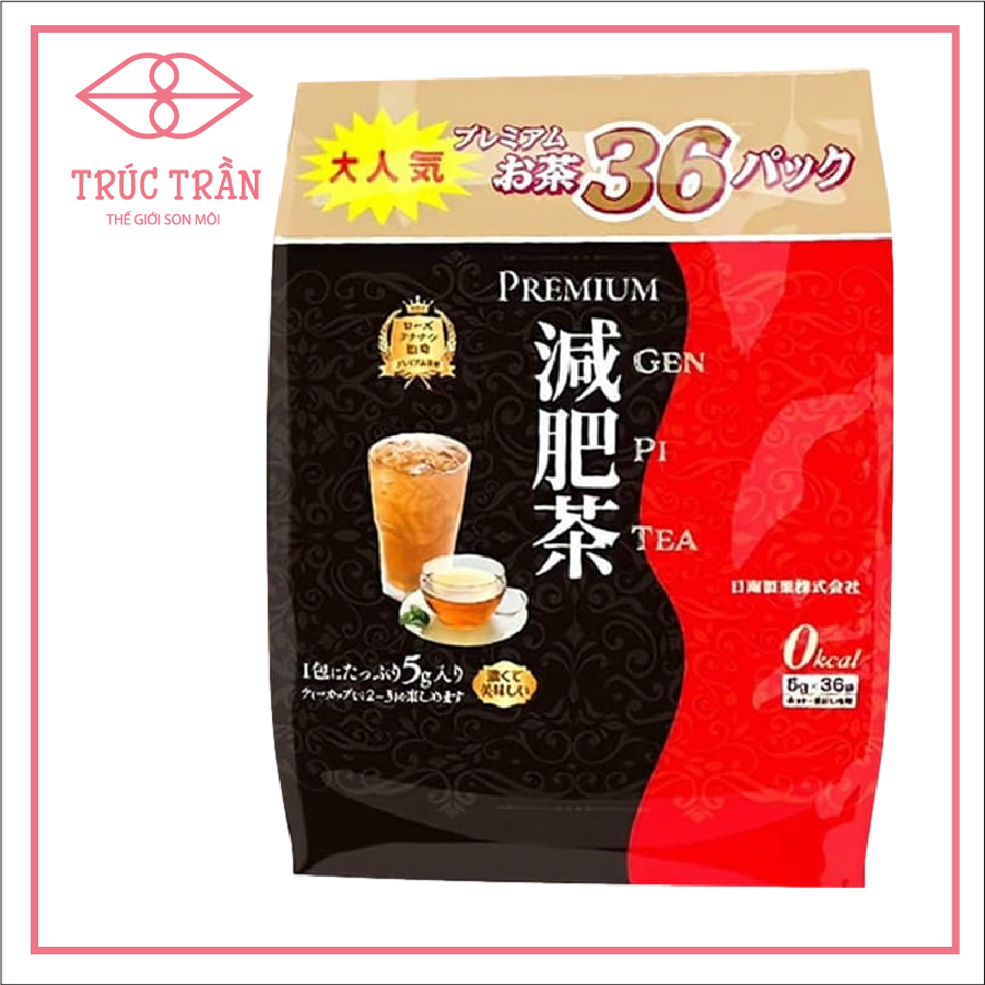Trà giảm cân Premium Genpi Tea của Nhật Bản 36 gói