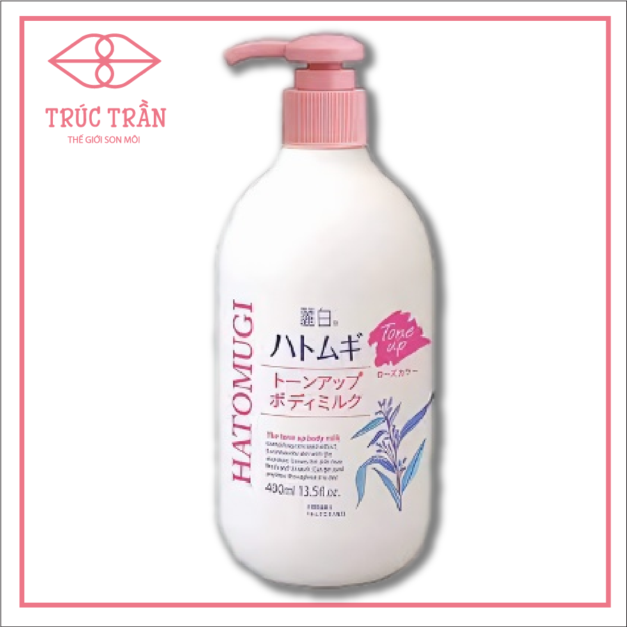Dưỡng Thể Hatomugi The Tone Up Body Milk 400ml