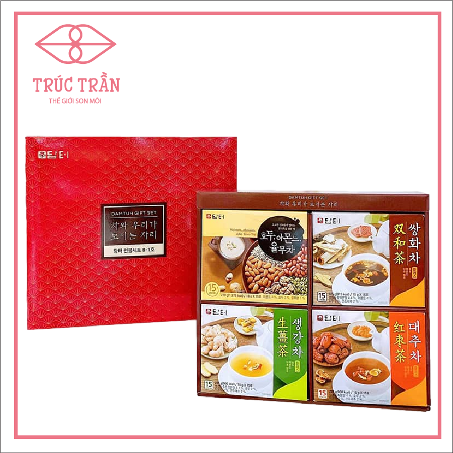 Set Ngũ Cốc Damtuh Gift Set 4 Vị