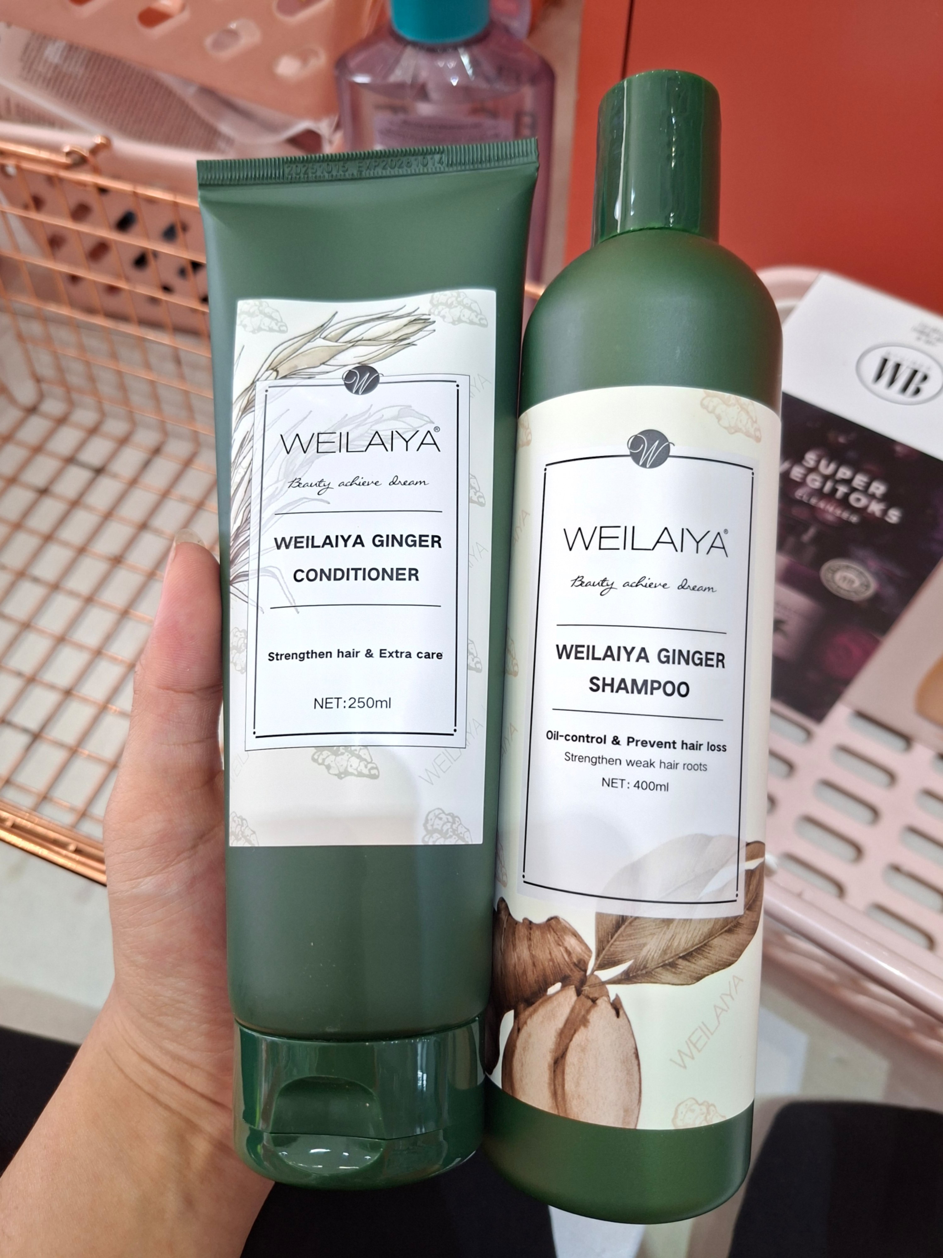 Gội Xả Weilaiya ginger