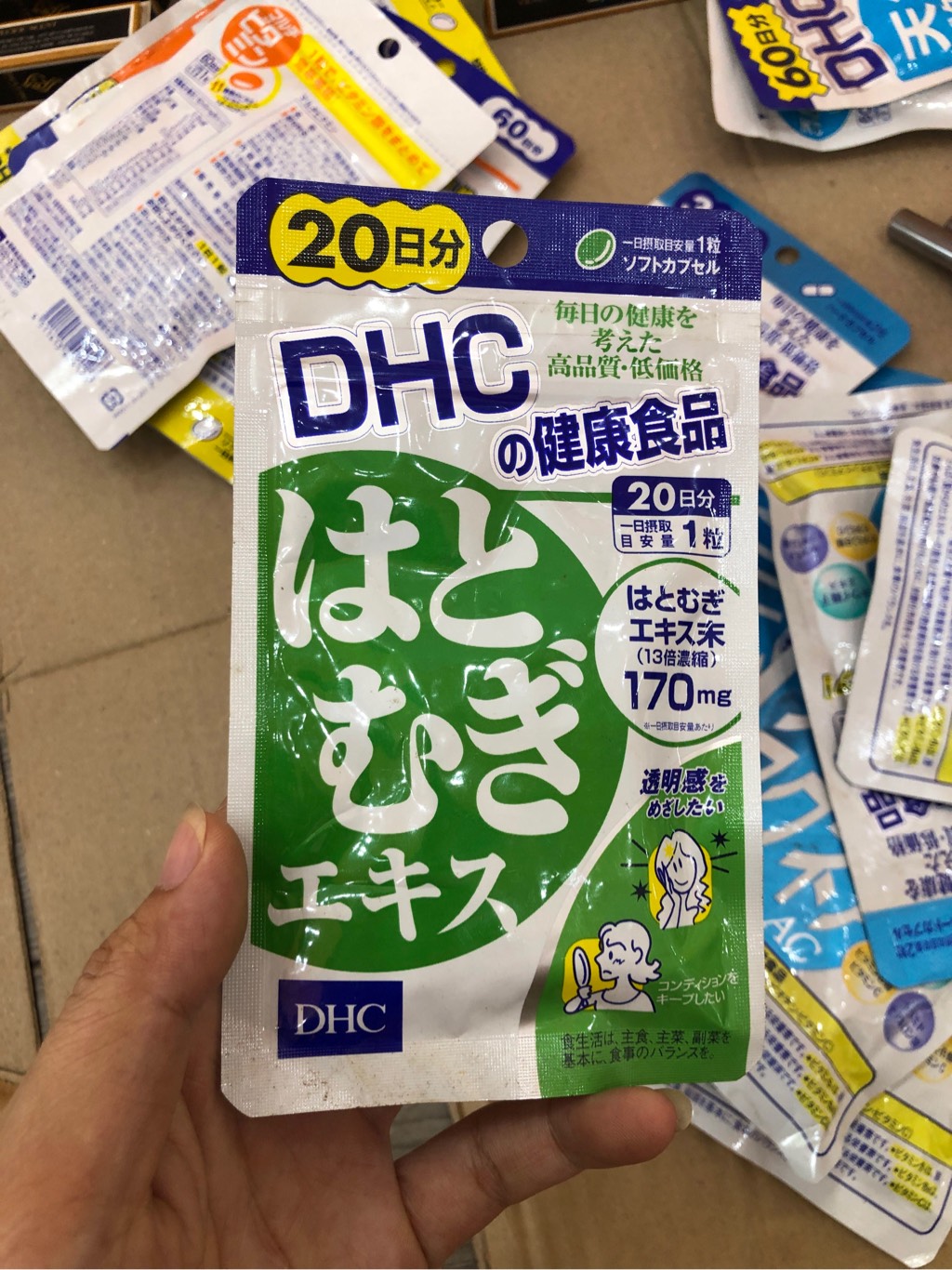 Viên uống trắng da 20v DHC