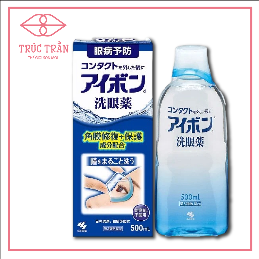 RỬA MẮT NHẬT XANH DƯƠNG 500ML