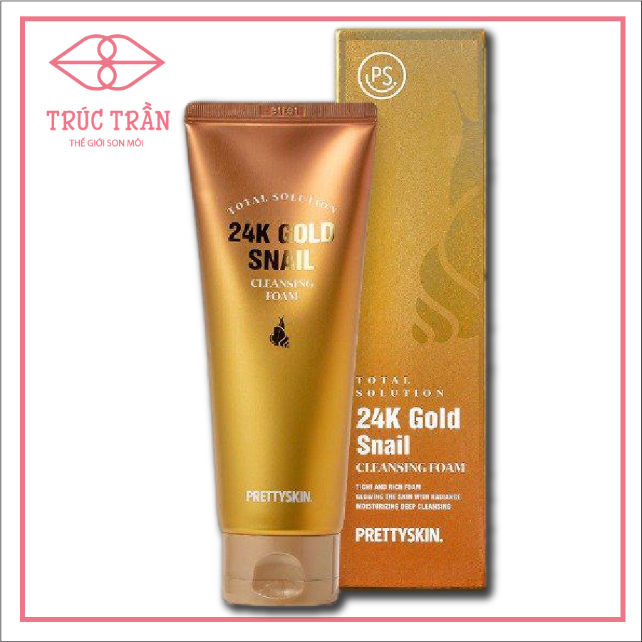SỮA RỬA MẶT ỐC SÊN 24K PRETTSKIN