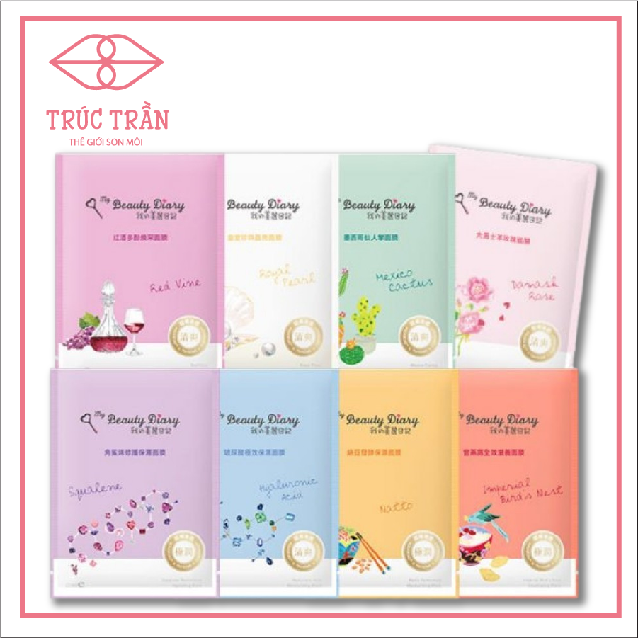 MẶT NẠ BEAUTY DIARY XANH DƯƠNG