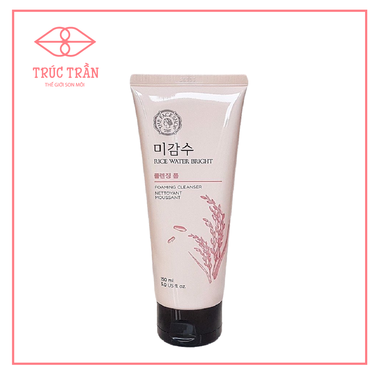 Sữa rửa mặt gạo hồng the face shop