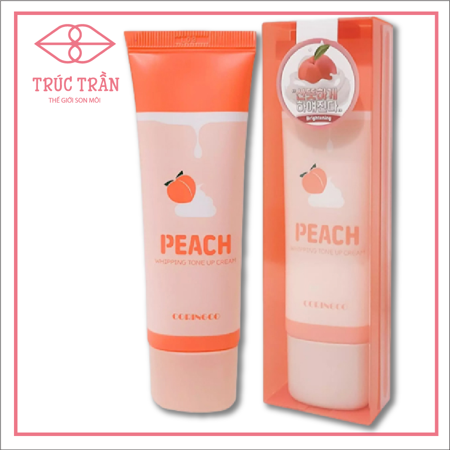 Kem Dưỡng Coringco Peach Whipping Tone Up Cream Nâng Tông 50ml