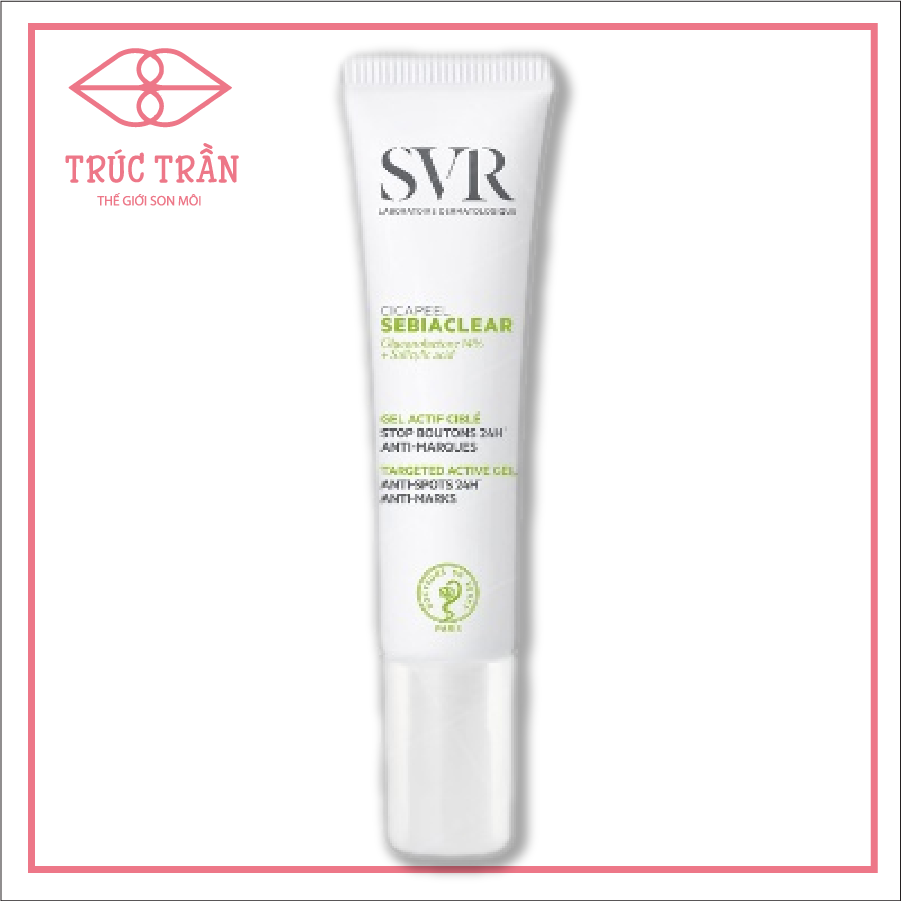 Gel làm giảm mụn dành cho da dễ lên mụn 15ml Sebiaclear Cicapeel
