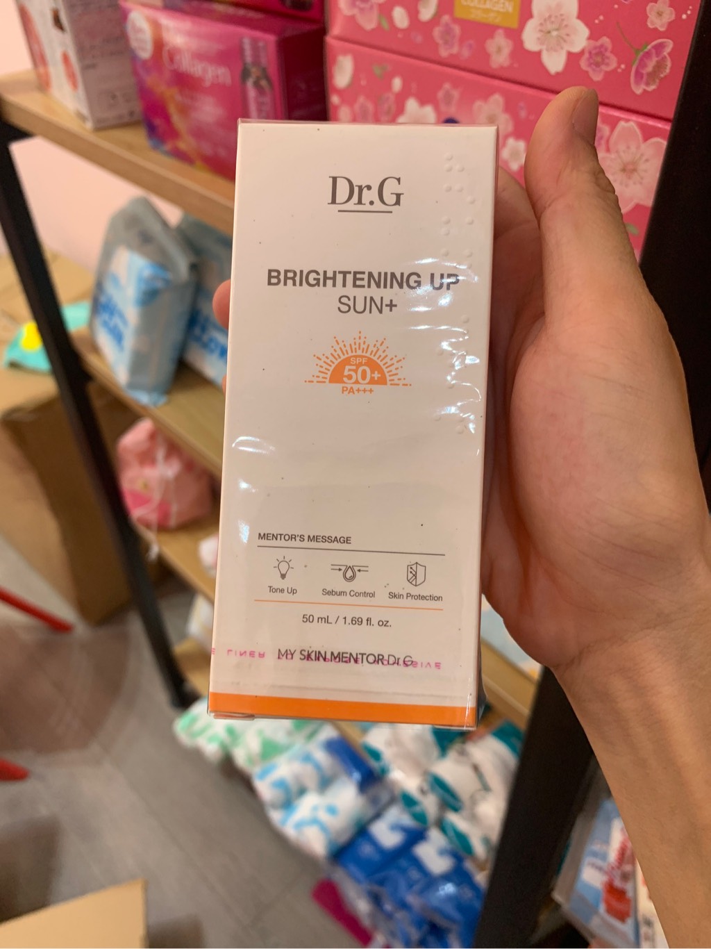 Kem Chống Nắng Dr.G Cam 50ml