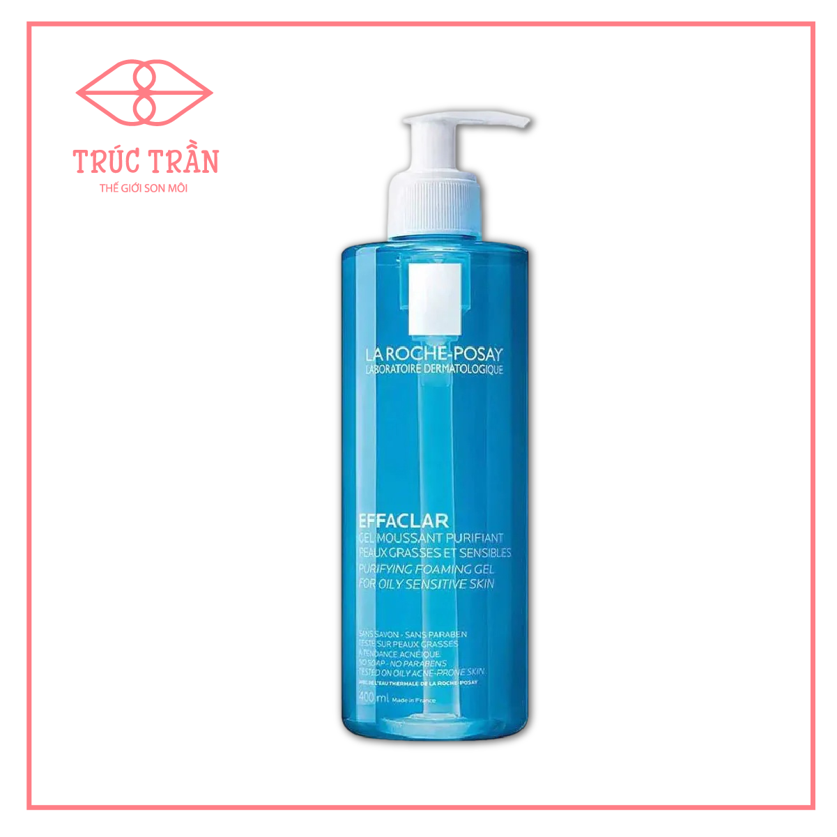 Sữa rửa mặt laroche posay 400ml