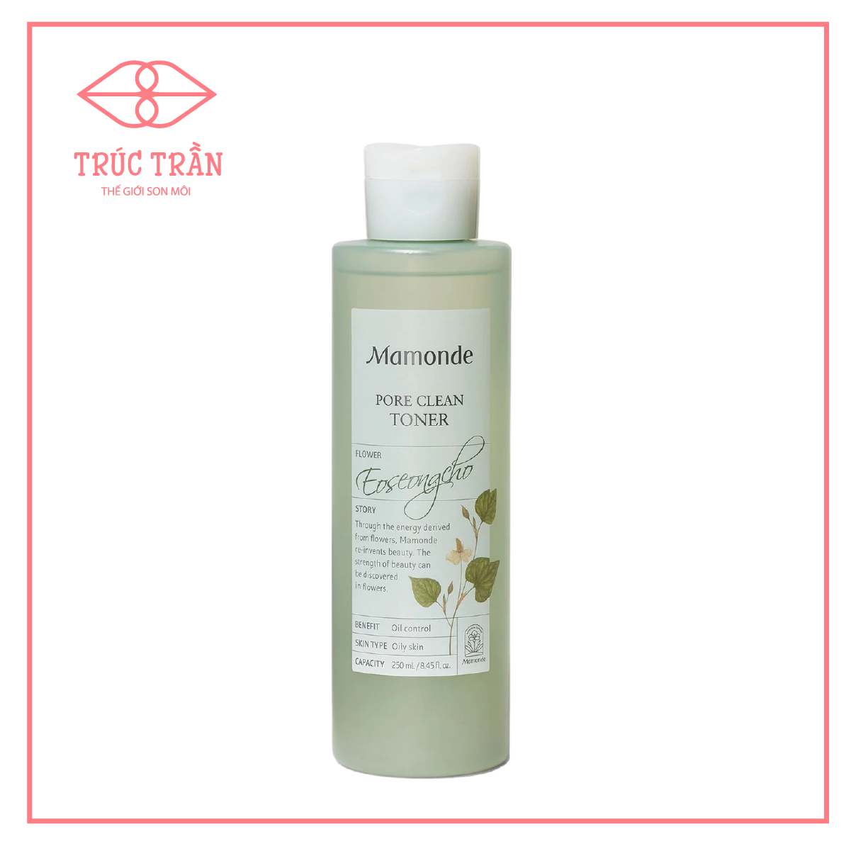 Nước hoa hồng Mamonde diếp cá 250ml