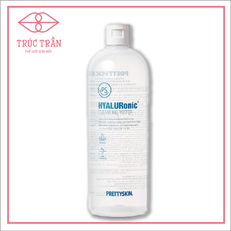 Nước Tẩy Trang Cấp Ẩm Cho Da Khô Pretty Skin Hyaluronic Cleansing Water