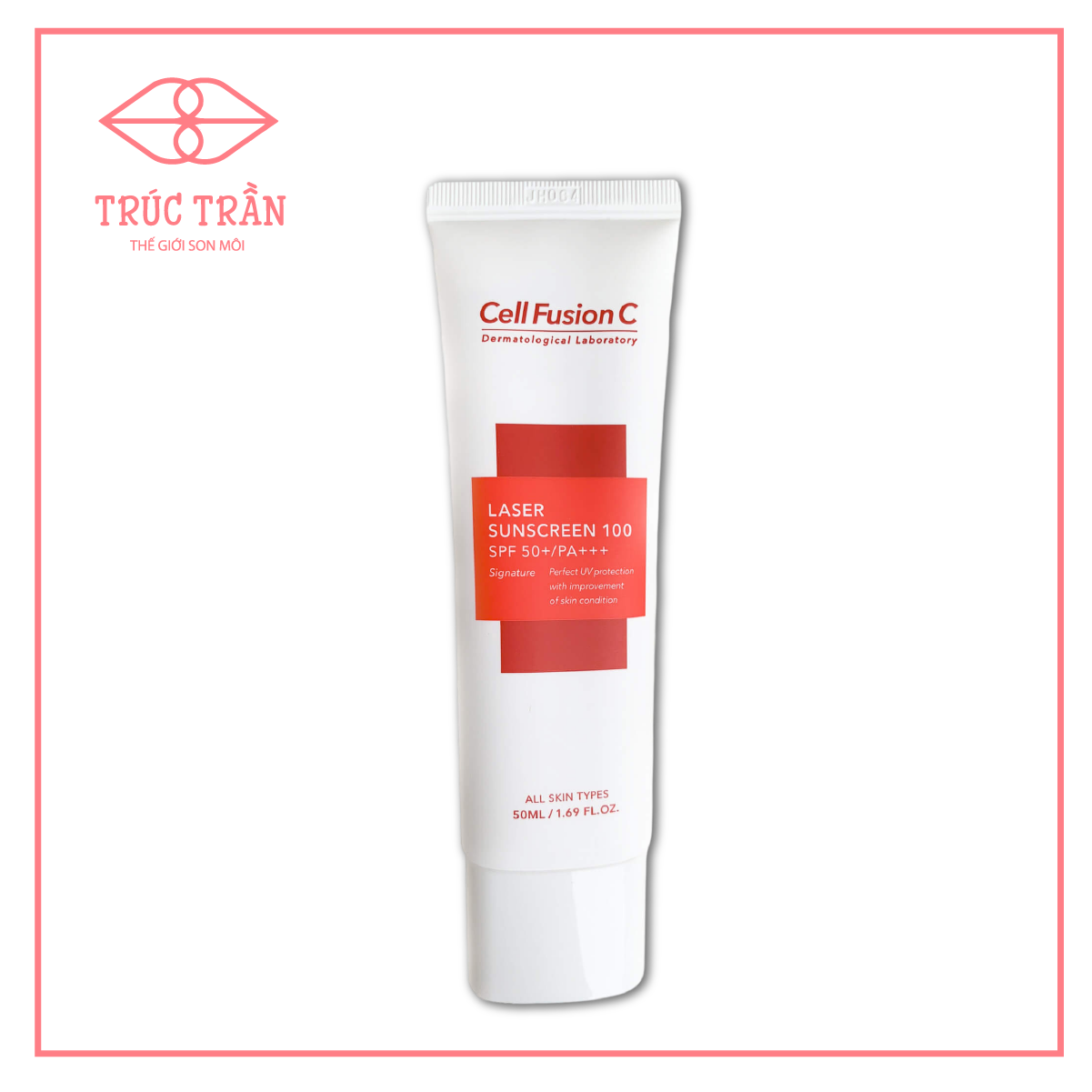Kem chống nắng cell fusion đỏ 50ml