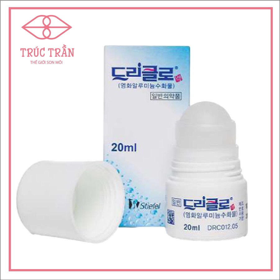 Lăn Khử Mùi Nội Địa Hàn Driclor 20ml