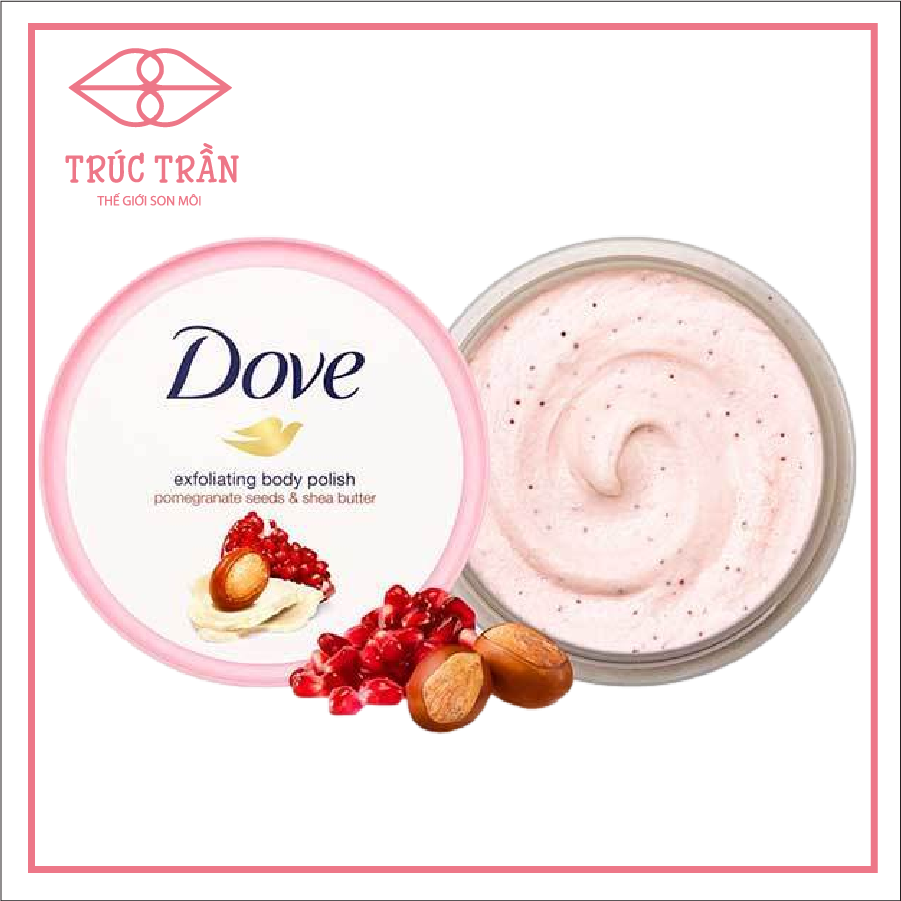 Tẩy Da Chết Dove Lựu Đỏ