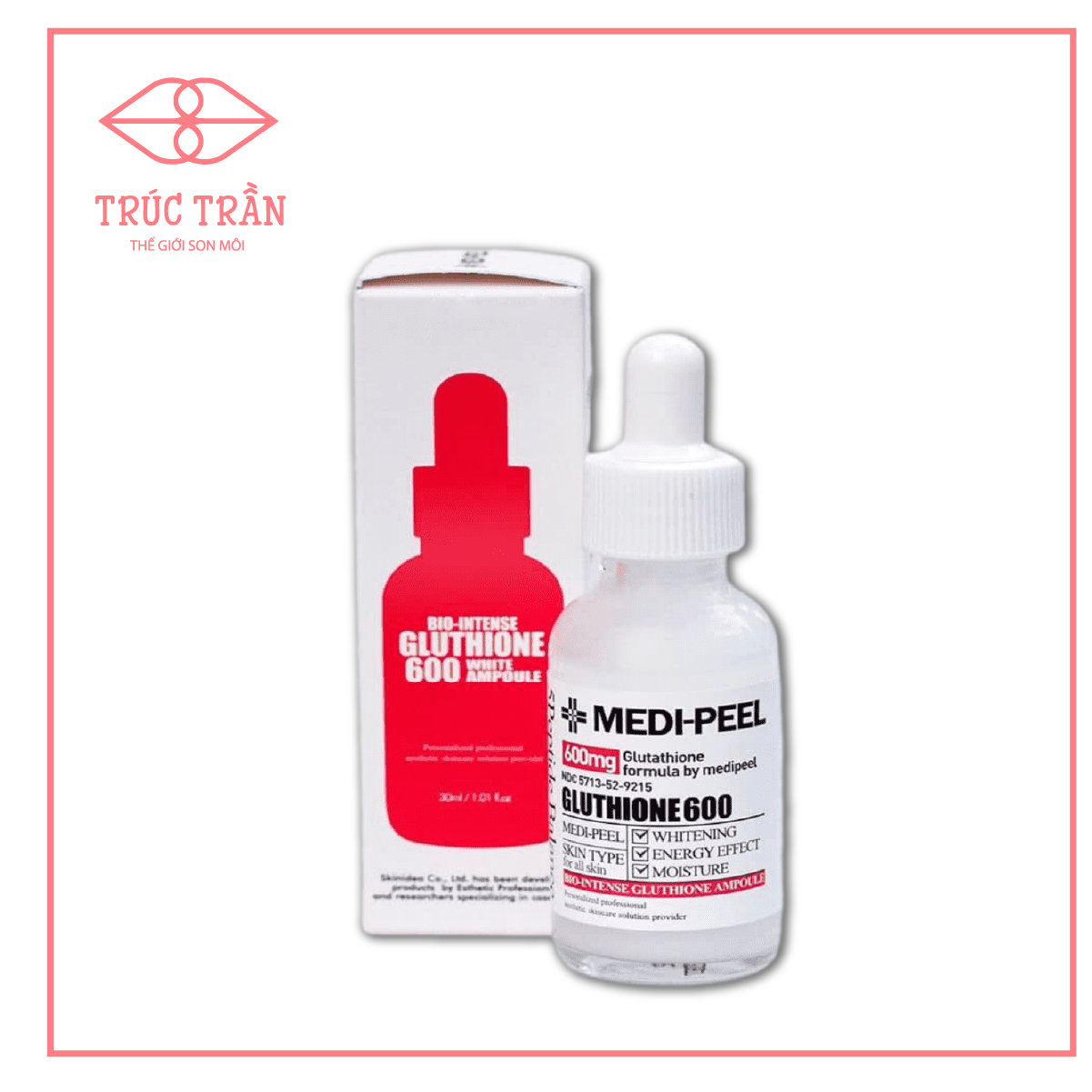 Serum Medi-Peel Tinh Chất Dưỡng Trắng, Mờ Thâm Nám Medi-Peel Bio-Intense Glutathione White Ampoule 30ml