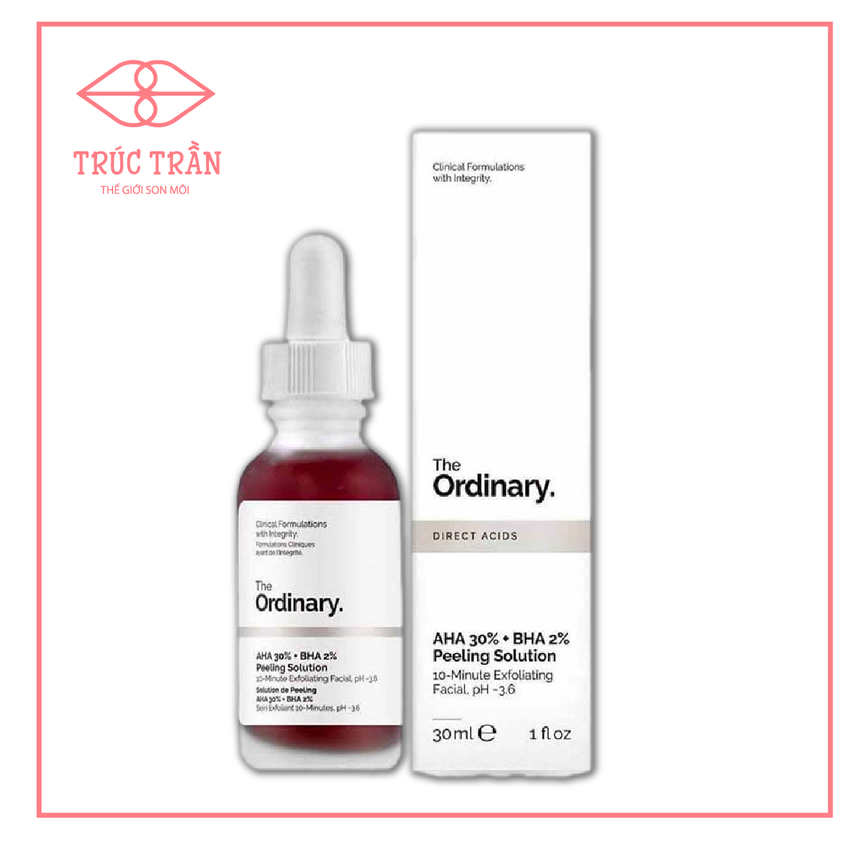 Serum peeling AHA-BHA the ordinary