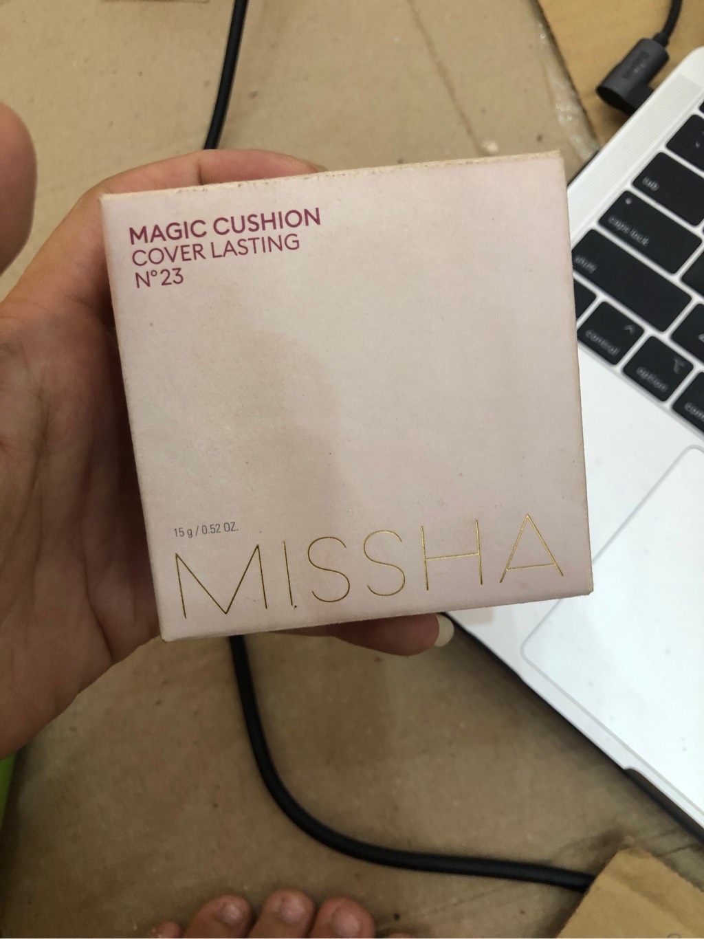 Phấn missha hồng tone 23