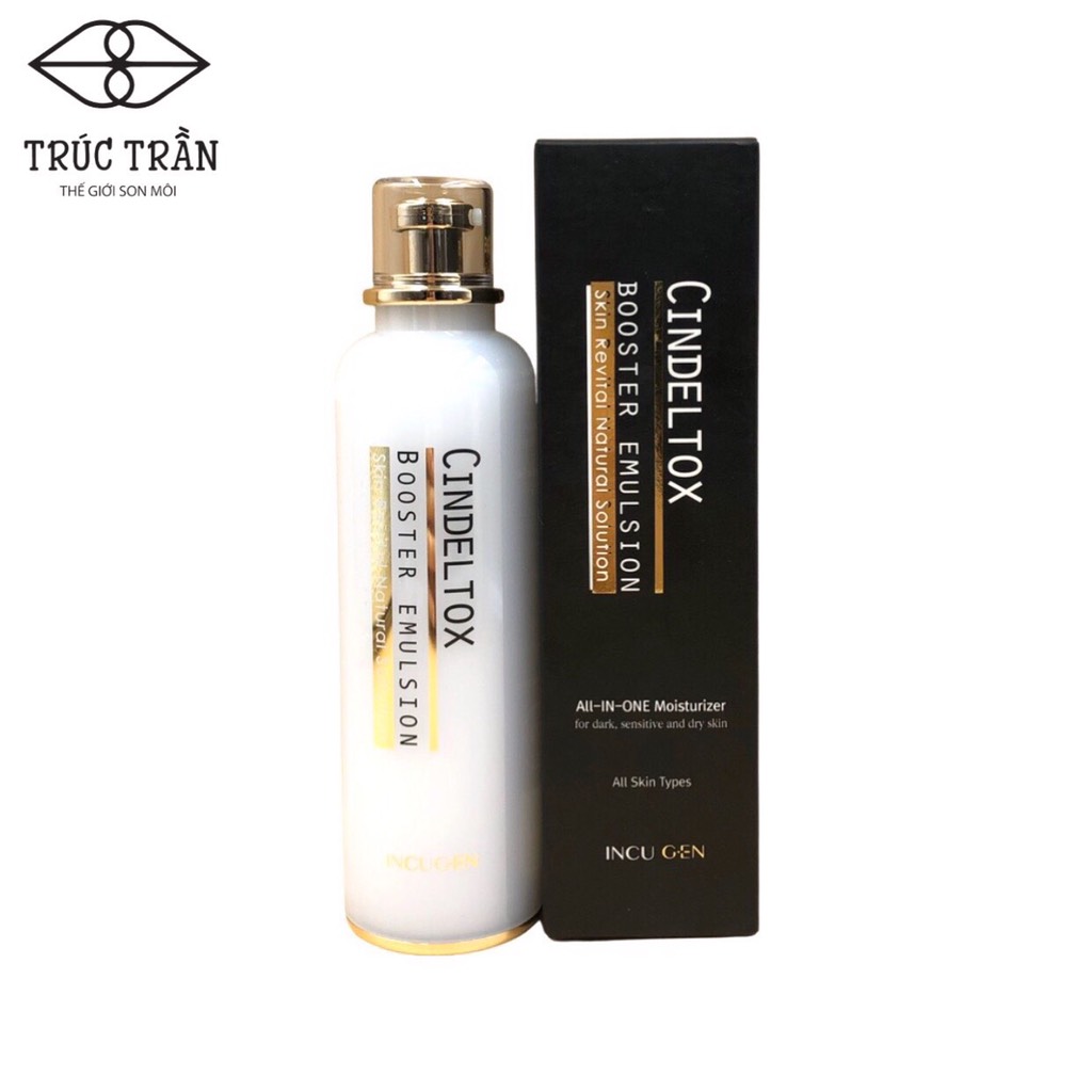 Nhũ Tương Dưỡng Trắng Da Cindel Tox Booster Emulsion 120ml
