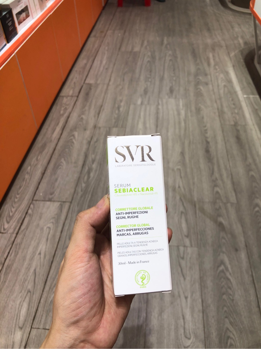 Tinh Chất Làm Giảm Mụn Mờ Thâm Sạm SVR Sebiaclear