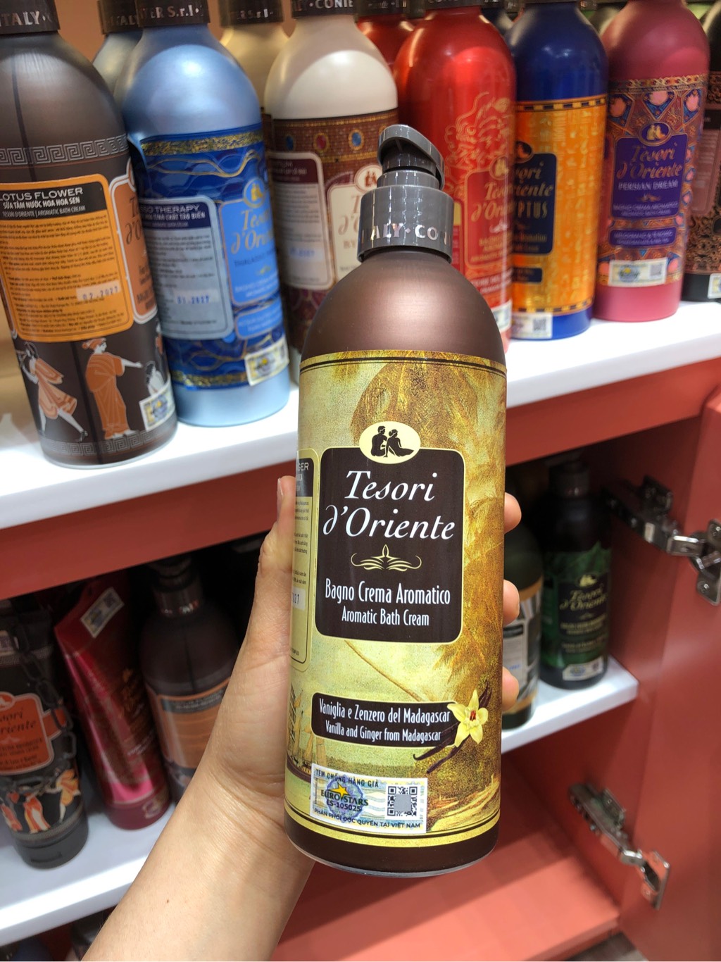 Sữa tắm Tesori 500ml